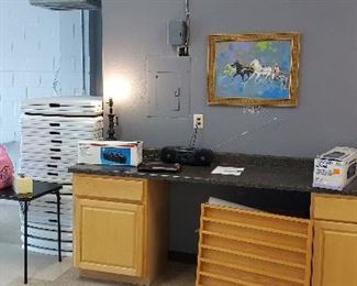 Start of filling the place