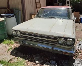 1966 American Motors Marlin two-door. Needs restoration asking $5,500. available now for purchase