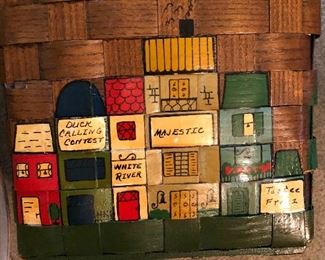 Another view of the Caro-nan basket hand bag 