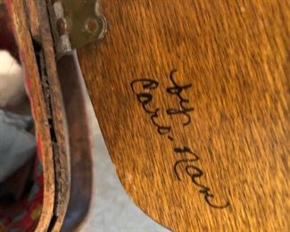 Vintage Caro-Nan basket handbag signature 