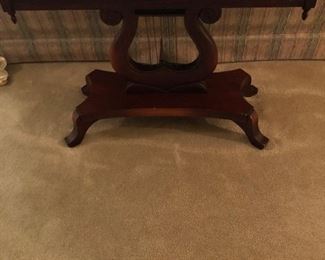 Another photo of the PELLMAN, SHELL & LECKIE Marble top table 