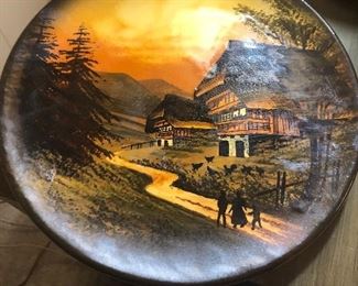 Schramberg farm scene silhouette 