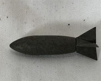 Lazy Dog Bomb, early Steel Design probably WWII