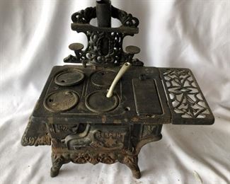 Crescent Miniature Cast Iron Stove