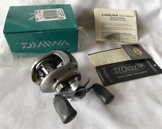 Dawa Laguna 100 H Big Casting Fishing Reel New in Box