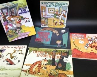 Calvin & Hobbes Books- 1 of 2 lots