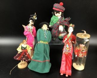 madame Alexander Scottish Doll & Other International Dolls