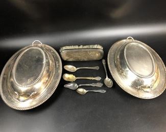 Sterling Brush- Gorham and Silverplate