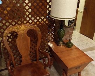 Rocker and End Table