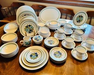 Very fun vintage Franciscan “Cantata” Whitestone Ware china set