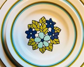 Very fun vintage Franciscan “Cantata” Whitestone Ware china set