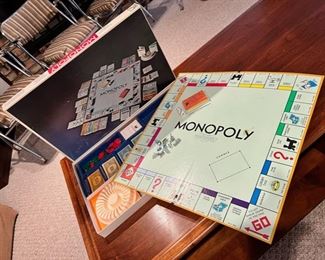 Vintage Monopoly Anniversary Edition Board Game