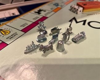 Vintage Monopoly Anniversary Edition Board Game
