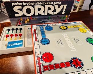 Vintage Sorry board game