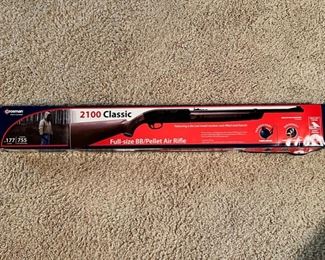 Like New Crossman .177 Caliber 2100 Classic Full-Size BB/Pellet Air Rifle