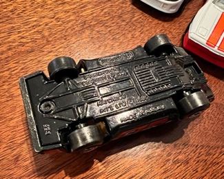 A sampling of the vintage Matchbox and Hot Wheels collection, including a 1985 Lamborghini Countach L P 500 S, 1983 Racing Porsche 935 and a 1985 Pontiac Fiero