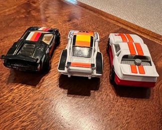 A sampling of the vintage Matchbox and Hot Wheels collection, including a 1985 Lamborghini Countach L P 500 S, 1983 Racing Porsche 935 and a 1985 Pontiac Fiero