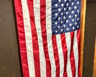 60” x 35” nylon American Flag