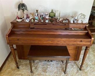 Upright piano by Cable in very good condition.