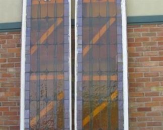 15' Stained glass windows from a church in State College