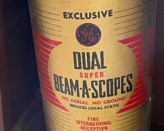 GE General Electric Antique Tube Radio	40 x 28.75 x 13.5in	HxWxD
