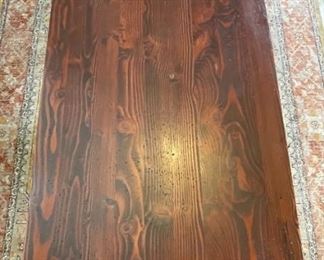 Solid Wood Rustic Dining Room Table & 6 Chairs	Table: 70x40x84in	HxWxD
