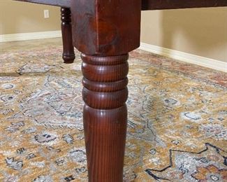 Solid Wood Rustic Dining Room Table & 6 Chairs	Table: 70x40x84in	HxWxD
