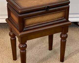 Small Bamboo & Wicker Side Table	23 x 18 x 12in	HxWxD
