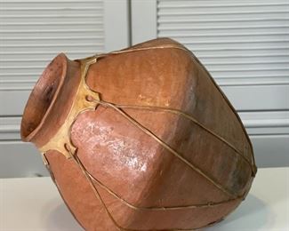 Tarahumara Pottery Olla Vase Side Lie pot	12 x 13 x 12in	HxWxD
