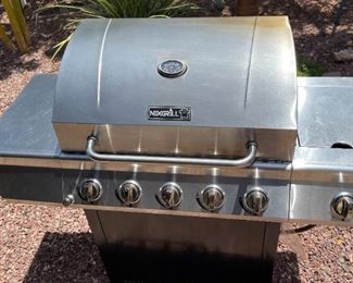 NexGrill 5-Burner Propane Gas Grill with Stainless Steel Side Burner	47 x 52 x 25in	
