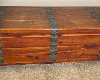 Antique Larkin Solid Red Cedar Hope Chest	15 x 45 x 19in	HxWxD
