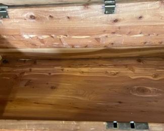 Antique Larkin Solid Red Cedar Hope Chest	15 x 45 x 19in	HxWxD
