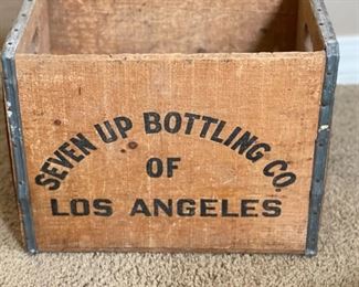 1962 7UP Wood Crate #1	12 x 16.25 x 12in	HxWxD
