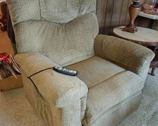 LaZBoy lift recliner vibration feature does not work