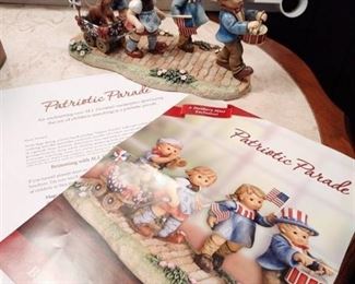 MJ Hummel "Patriotic Parade" large figurine
