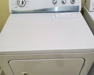 Washer and dryer both are in like new condition 