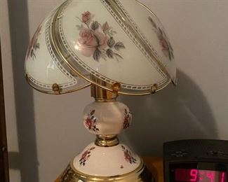 Vintage, Victorian-style, touch lamp