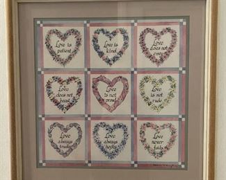 "Love is" print