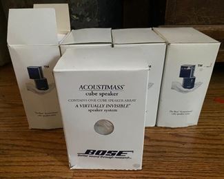 Bose Acoustimass Cube Speakers