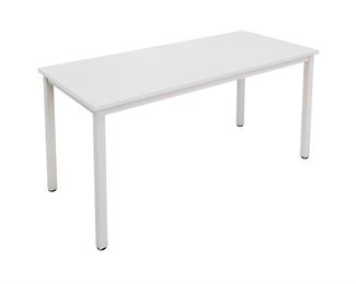 White work table