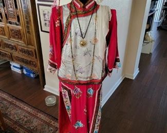 Vintage Chinese concubine dress
