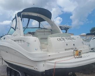 2002 Sea Ray Sundancer 320 Bank Repo