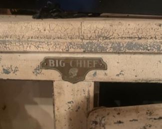 The Big Chief Ice Box.  What a neat conversation piece!