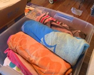 Beach towels for those days at the lake or pool. 