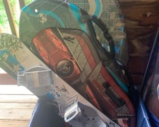 Snowboards and more.