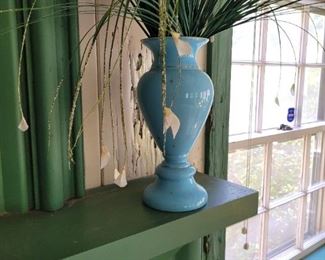 Lovely turquoise vase