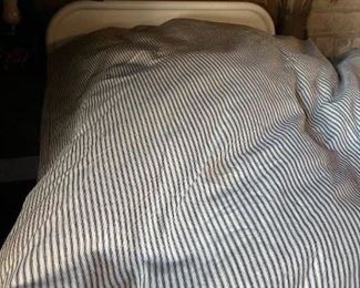 This is an original feather mattress. There are 2 of these!!