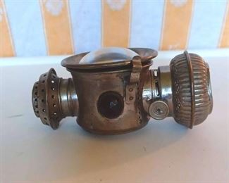 1890s Antique Kerosene Bike Lamp