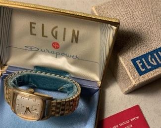 1950s Elgin Durapower Ladies Watch in Box