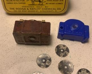 Antique Toy RCA Victor Television with Reels